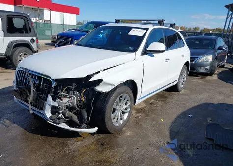 2015 Audi Q5 2.0T Premium z USA, uszkodzony, nr VIN WA1CFAFP2FA132504
